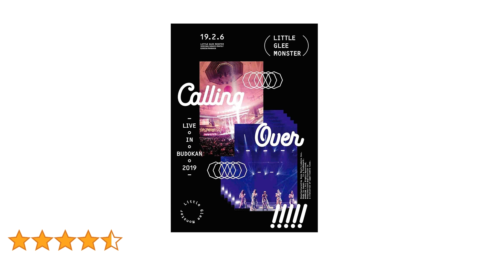 Amazon.co.jp: Little Glee Monster Live in BUDOKAN 2019〜Calling